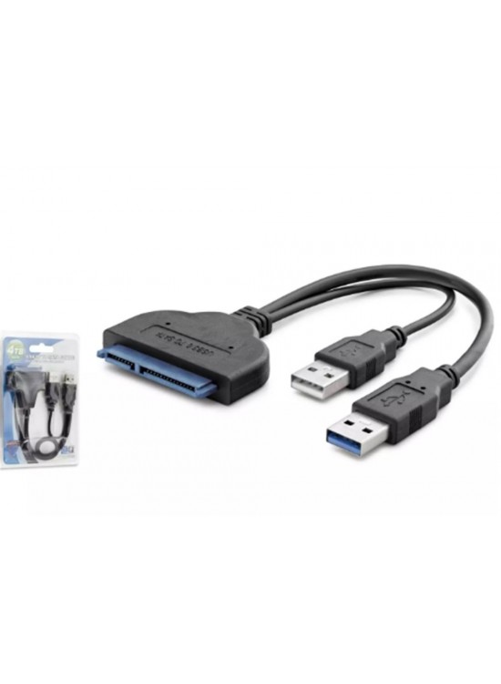 Hadron Hdx7549 Usb3.0 To Sata Çevirici 2.5" Güç Girişli 4Tb Siyah