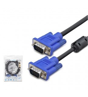 HADRON HDX7785 VGA Kablo OD 7.3 mm A Kalite 15 m - Siyah Mav