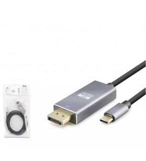 HADRON HDX7859 TYPE-C TO DISPLAY KABLO 8K 60HZ PVC 1.8M SİYAH