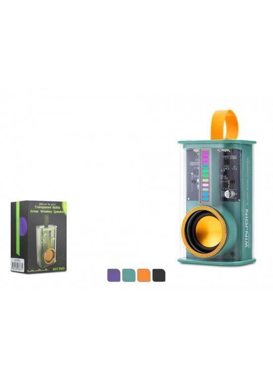 Hadron  K07PRO Yeşil  Bluetooth Speaker 5W 102-61-47MM