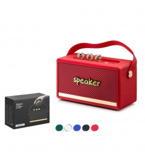 Hadron KILBURN3 Kırmızı Bluetooth Nostalji Speaker168-103-72MM