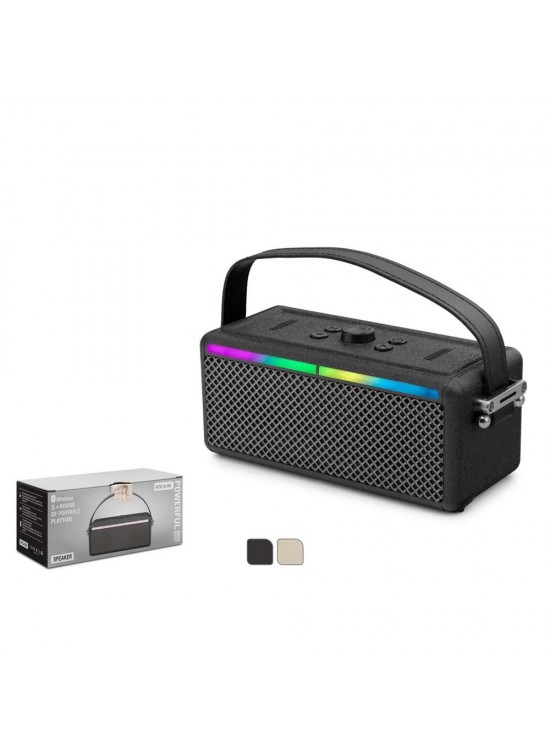 Hadron Siyah M82 Bluetooth Speaker 185-78-78MM