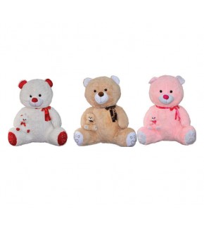 Halley 100cm Peluş Yavrulu Ayı PL62518