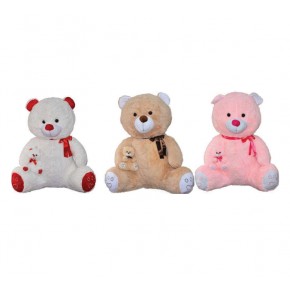 Halley 100cm Peluş Yavrulu Ayı PL62518