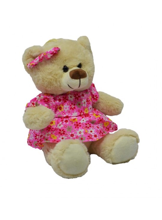 Halley 30 Cm Elbiseli Tokalı Ayı