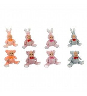 Halley 30cm Peluş Bebek Yüzlü Hayvanlar PL62580