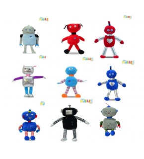 Halley 35cm Peluş Robotlar PL62895