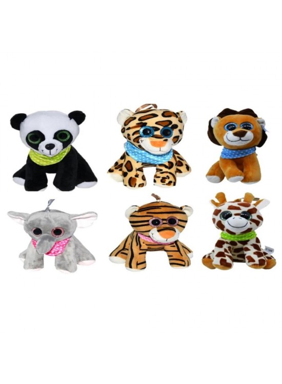 Halley Oyuncak 25 Cm 6 Asorti Yaban Hayvanları