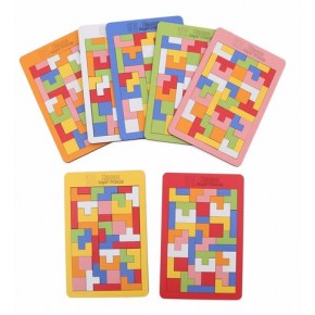 Hamaha Ahşap Tetris Blokları 6mm