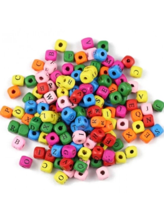 Harf Zar Renkli 7mm Kare Kutu Harf Zar Renkli 7mm Kare Kutu