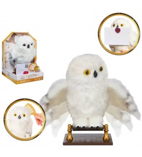 Harry Potter İnteraktif Büyüleyici Hedwig Baykuş Peluş Oyuncak 23 Cm 6061829