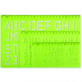 Hatas Büyük Harf Yazı Seti 10-20-30 MM Takım 2260 (1 Adet)