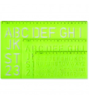 Hatas Büyük Harf Yazı Seti 10-20-30 MM Takım 2260 (1 Adet)