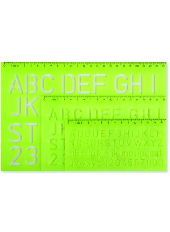 Hatas Büyük Harf Yazı Seti 10-20-30 MM Takım 2260 (1 Adet)