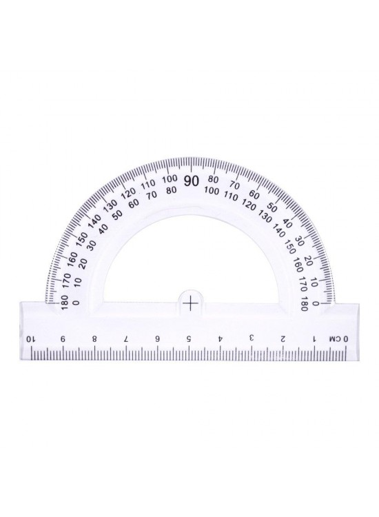 Hatas Minkale Plastik 180 Derece 10 CM 0905 (1 Adet)