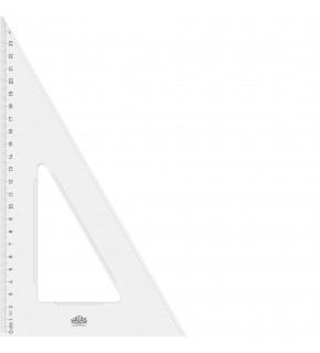 Hatas Öğrenci Gönyesi 60 Derece Plastik 26 CM 0770 (1 Adet)