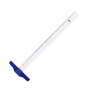 Hatas T Cetvel Mika Tekniker Plastik 75 CM 1030