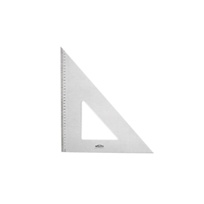 Hatas Teknik Resim Gönyesi 45 Derece 26 CM Akrilik 0620 (1 Adet)