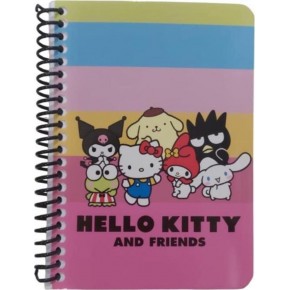 Hello And Friends Bloknot Spiralli  A6 80 Yp Çizgili 140400-13 (1 Adet)