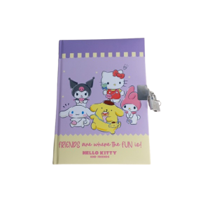 Hello Kitty And Friends 14*20 80yp Kilitli Hatıra