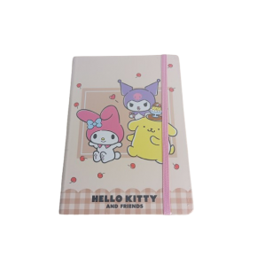 Hello Kitty And Friends A5 80yp Hatıra Sert Kapak