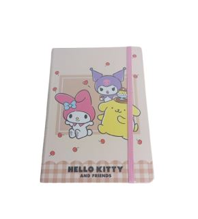 Hello Kitty And Friends A5 80yp Hatıra Sert Kapak