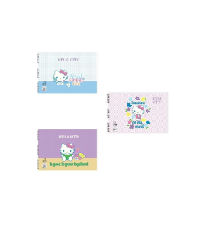 Hello Kitty And Friends Spiralli Resim Defteri 17x25 15 YP 300115-13 (1 Adet)
