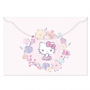 Hello Kitty Çıtçıtlı Dosya Plastik A4 120770-08 (1 Adet)