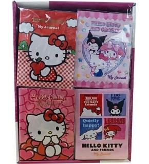 Hello Kitty, Mini Journal A6 128 syf.80 Gr.16 Lı Dsply 525-2214