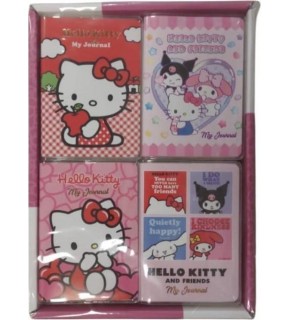 Hello Kitty Mini Journal A7 128 Syf. 80 Gr 16 Lı Dsply 525-2212