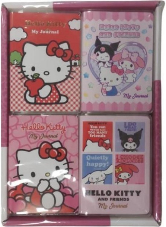 Hello Kitty Mini Journal A7 128 Syf. 80 Gr 16 Lı Dsply 525-2212