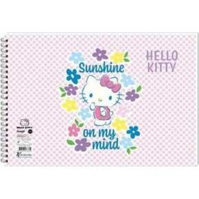 Hello Kitty Resim Defteri Spiralli 17x25 15 YP 300115-08 (1 Adet)