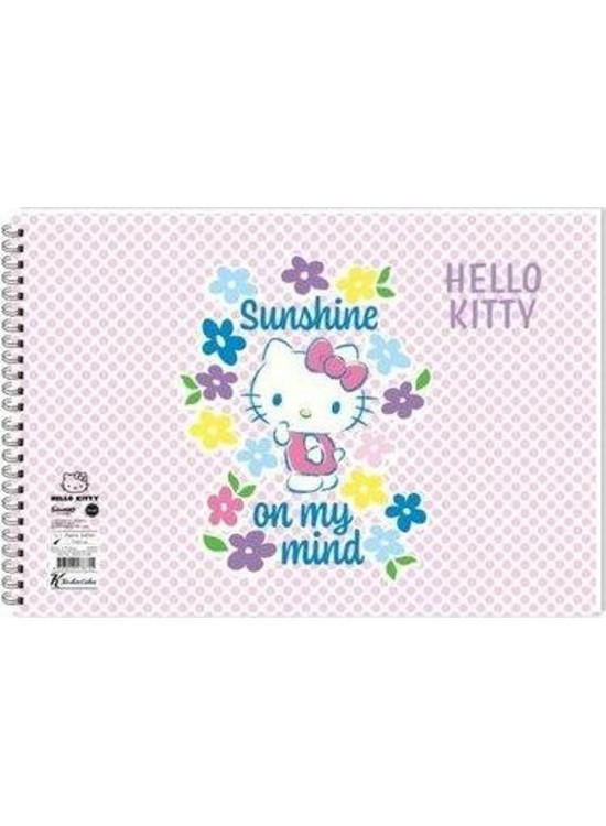 Hello Kitty Resim Defteri Spiralli 17x25 15 YP 300115-08 (1 Adet)