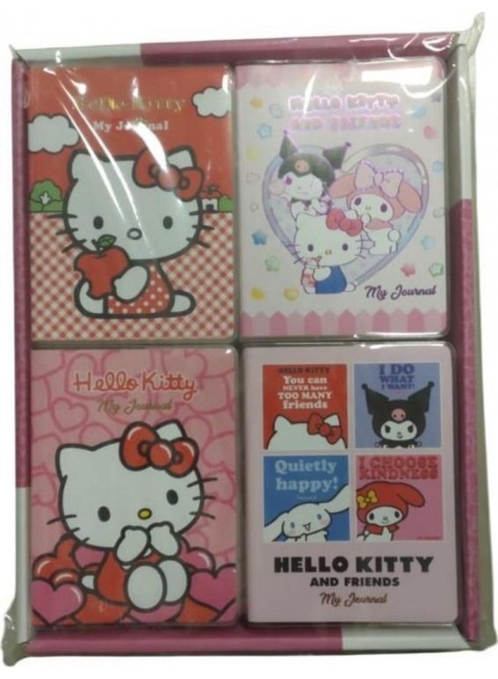 Hello Kitty Squishy Günlük A6 192 Sf.100 Gr.Renkli Sflar.12 Li Displey 525-2206