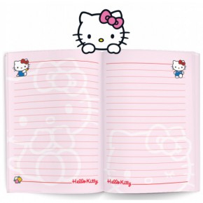 Hello Kitty Ve Arkşvegan Dri Mıkntısl Gnlk.13x18 cm 525-2028