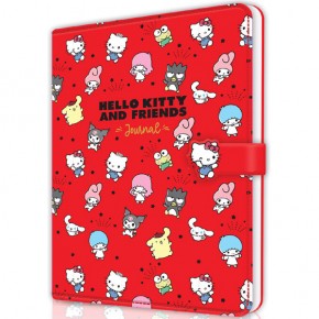 Hello Kitty Ve Arkşvegan Dri Mıkntısl Gnlk.13x18 cm 525-2028
