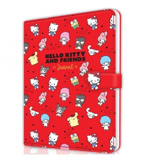 Hello Kitty Ve Arkşvegan Dri Mıkntısl Gnlk.13x18 cm 525-2028