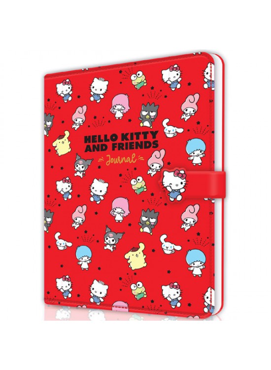 Hello Kitty Ve Arkşvegan Dri Mıkntısl Gnlk.13x18 cm 525-2028