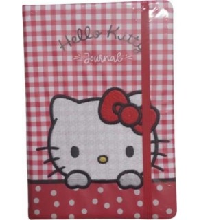 Hello Kitty Vegan Deri Günlük A5 100 Gr.192 Syf Lastikli Kener Boyalı.Nakışlı 525-2091