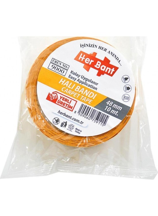 Her Bant Halı Bandı 48mmx10mt 9000 Her Bant Halı Bandı 48mmx10mt 9000