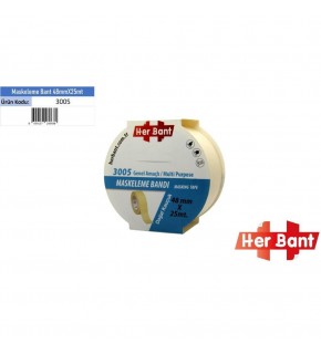 Her Bant Krepe (Maskeleme) Bantı 48 MMx25 Mt 3005