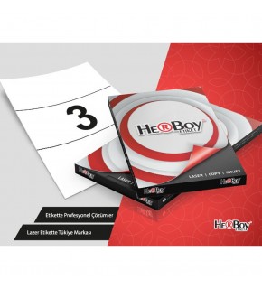 Herboy Laser Etiket 100 YP 210x99 Laser-Copy-Inkjet HB-1003