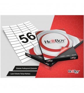 Herboy Laser Etiket 100 YP 52.5x21.2 Laser-Copy-Inkjet HB-1321