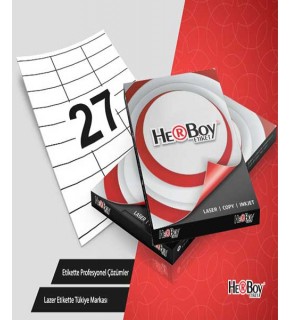 Herboy Laser Etiket 100 YP 70x32.125 Laser-Copy-Inkjet HB-1027