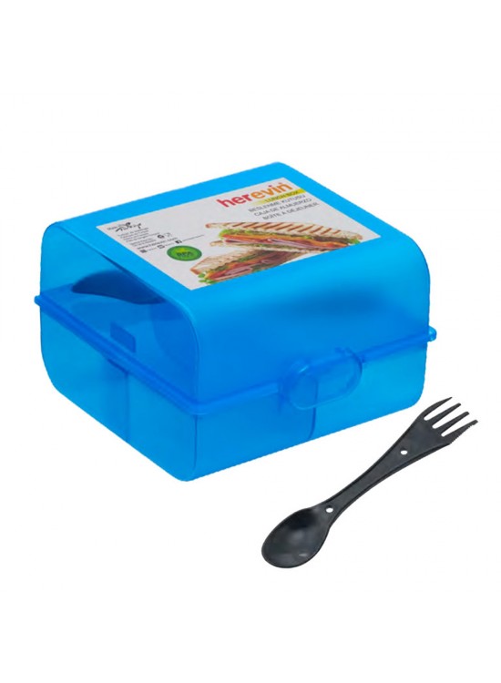 Herevin Beslenme Kutusu-Naturel-Pembe-Mavi 161274-000