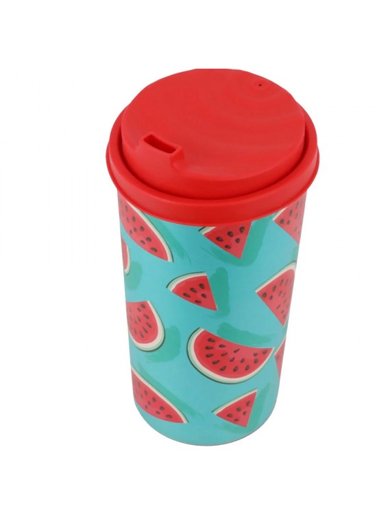 Herevin Desenli Kahve Bardağı-Karpuz 470 CC 161920-013