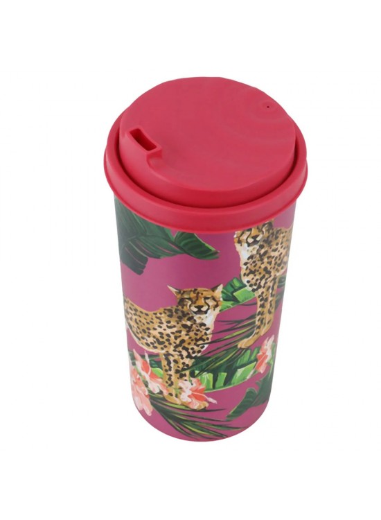 Herevin Desenli Kahve Bardağı-Leopar 470 CC 161920-014