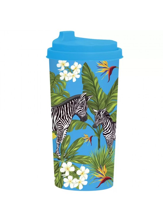 Herevin Desenli Kahve Bardağı-Zebra 470 CC 161920-015