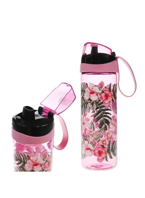 Herevin Matara Desenli Como Pembe Hibiscus Çiçeği 750 CC 161670-080 Herevin Matara Desenli Como Pembe Hibiscus Çiçeği 750 CC 161670-080