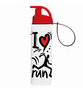 Herevin Matara I Love Run Askılı Opak Desenli 0.5 LT 161415-010
